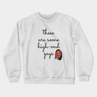 Tanya McQuoid White Lotus Quotes Crewneck Sweatshirt